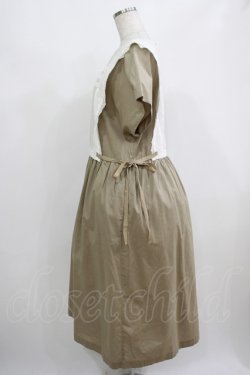 画像2: Jane Marple / Victorian gilet dress  ライトブラウン H-25-08-17-1001-JM-OP-KB-ZH