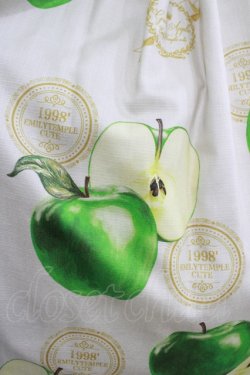画像4: Emily Temple cute / Apple Stampノースリーブワンピース  グリーンアップル H-25-08-17-1005-ET-OP-KB-ZH