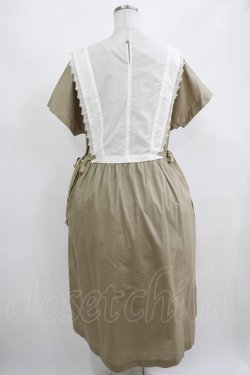 画像3: Jane Marple / Victorian gilet dress  ライトブラウン H-25-08-17-1001-JM-OP-KB-ZH