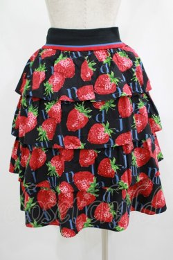 画像3: Jane Marple / Strawberry Meets Logoダンドールスカート  ブラック H-25-08-17-1008-JM-SK-KB-ZH