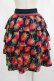 画像3: Jane Marple / Strawberry Meets Logoダンドールスカート  ブラック H-25-08-17-1008-JM-SK-KB-ZH (3)
