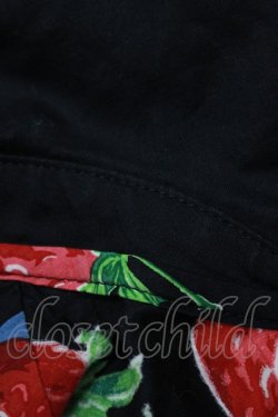 画像5: Jane Marple / Strawberry Meets Logoブラウス  ブラック H-25-08-17-1014-JM-BL-KB-ZH
