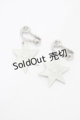 MILK / アスタリスクイヤリング  シルバー H-25-08-17-1025-ML-AC-KB-ZH
