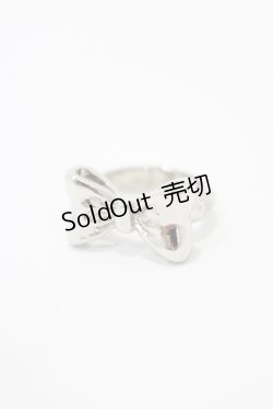 画像1: MILK / リボンリング 9号 シルバー H-25-08-17-1027-ML-AC-KB-ZH