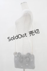 Angelic Pretty / Dream Catファーポーチ  グレー H-25-08-18-035-AP-BG-NS-ZH