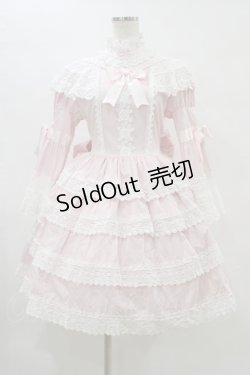 画像1: BABY,THE STARS SHINE BRIGHT / エリザベスワンピース＆ヘッドドレスセット Free ピンク H-25-08-18-039-BA-OP-NS-ZH