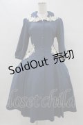 Innocent World / エレーヌローズワンピース M Dark Blue H-25-08-18-041-IW-OP-NS-ZH