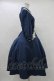 画像3: Innocent World / エレーヌローズワンピース M Dark Blue H-25-08-18-041-IW-OP-NS-ZH (3)