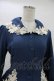 画像4: Innocent World / エレーヌローズワンピース M Dark Blue H-25-08-18-041-IW-OP-NS-ZH (4)