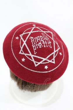 画像2: Angelic Pretty / Amuletベレー  ワイン H-25-08-18-004-AP-AC-NS-ZH