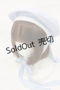 metamorphose / セーラーベレー帽(ワッペン付)  サックス H-25-08-18-1001-ME-AC-NS-ZH