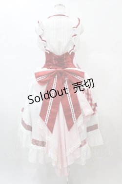 画像2: BABY,THE STARS SHINE BRIGHT / 初音ミクStrawberry Dress×BABY, THE STARS SHINE BRIGHTコラボレーションドレスセット Free オフ/レッド H-25-08-18-1029-BA-OP-NS-ZH