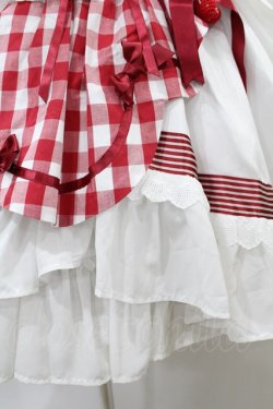 画像5: BABY,THE STARS SHINE BRIGHT / 初音ミクStrawberry Dress×BABY, THE STARS SHINE BRIGHTコラボレーションドレスセット Free オフ/レッド H-25-08-18-1029-BA-OP-NS-ZH