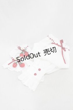 画像6: BABY,THE STARS SHINE BRIGHT / 初音ミクStrawberry Dress×BABY, THE STARS SHINE BRIGHTコラボレーションドレスセット Free オフ/レッド H-25-08-18-1029-BA-OP-NS-ZH