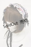 metamorphose / Wonder Card Alice あみあげヘッドドレス  サックス H-25-08-18-1005-ME-AC-NS-ZH