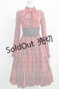 Angelic Pretty / Charming Girlワンピース（タータン） Free レッド H-25-08-18-1031-AP-OP-NS-ZH