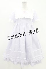 Angelic Pretty / Stripeステラ半袖ワンピース Free ラベンダー H-25-08-18-1033-AP-OP-NS-ZH