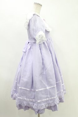 画像3: Angelic Pretty / Stripeステラ半袖ワンピース Free ラベンダー H-25-08-18-1033-AP-OP-NS-ZH