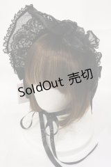 metamorphose / Mellifluous ブリムヘッドドレス  ブラック H-25-08-18-1006-ME-AC-NS-ZH