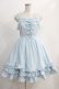 画像1: Angelic Pretty / プリンセスジュエリージャンパースカート Free サックス H-25-08-18-1035-AP-OP-NS-ZH (1)