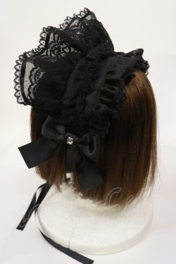 画像2: metamorphose / Mellifluous ブリムヘッドドレス  ブラック H-25-08-18-1006-ME-AC-NS-ZH