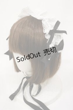 画像2: BABY,THE STARS SHINE BRIGHT / うさくみゃヘッドドレス  オフ/ブラック H-25-08-18-1007-BA-AC-NS-ZH
