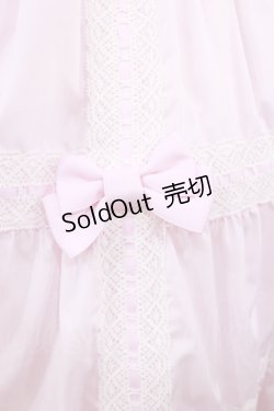画像4: metamorphose / 【プラスサイズ】木漏れ日のトロイメライ ティアードジャンパースカート プラスサイズ ピンク H-25-08-18-1011-ME-OP-NS-ZH