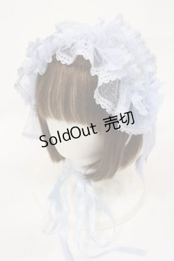 画像1: metamorphose / Fairyフリルヘッドドレス  サックス H-25-08-18-1002-ME-AC-NS-ZH