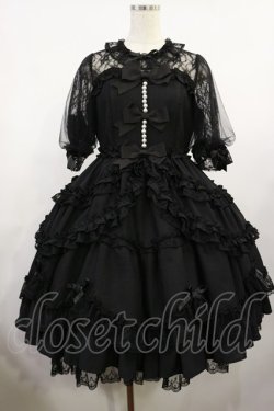 画像1: Angelic Pretty / Petit Marionetteワンピース Free ブラック H-25-08-18-1016-AP-OP-NS-ZH