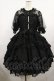 画像1: Angelic Pretty / Petit Marionetteワンピース Free ブラック H-25-08-18-1016-AP-OP-NS-ZH (1)