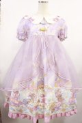 To Alice / スイーツマウスワンピース M ラベンダー H-25-08-18-1017-LO-OP-NS-ZH