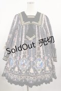 To Alice / 西洋学園セーラーワンピース+ベレー M ブラック H-25-08-18-1018-LO-OP-NS-ZH