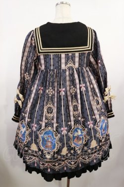画像2: To Alice / 西洋学園セーラーワンピース+ベレー M ブラック H-25-08-18-1018-LO-OP-NS-ZH