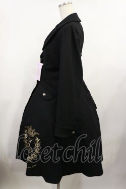 画像2: metamorphose / クラウンエンブレム刺繍入りコート サイズ1 ブラック H-25-08-18-1019-ME-CO-NS-ZH