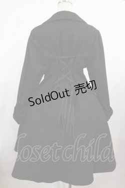 画像3: metamorphose / クラウンエンブレム刺繍入りコート サイズ1 ブラック H-25-08-18-1019-ME-CO-NS-ZH