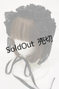 metamorphose / Fairyフリルヘッドドレス  ブラック H-25-08-18-1003-ME-AC-NS-ZH