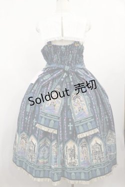 画像3: metamorphose / 【プラスサイズ】薔薇の聖堂 シスター風ミディアムジャンパースカート プラスサイズ ホーリーグリーン H-25-08-18-1020-ME-OP-NS-ZH