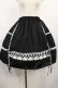 画像1: Moonrise Theater / Rosy Doll スカート Free ブラック H-25-08-18-1021-LO-SK-NS-ZH (1)