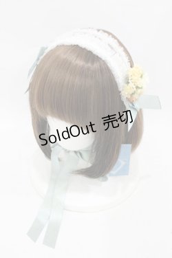 画像1: The Memory of lily（海外ロリータブランド） / ヘッドドレス  ブルー H-25-08-18-007-0-AC-NS-ZH