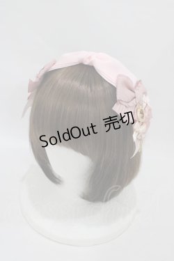 画像1: LOTUS ribbon / グログランリボンクリップ  ピンク H-25-08-18-015-EL-AC-NS-ZH