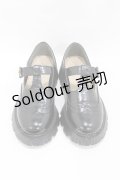 Fi.n.t / Tストラップシューズ M(23.5-24.0cm） BLACK H-25-08-18-002-CA-SH-NS-ZH