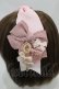画像3: LOTUS ribbon / グログランリボンクリップ  ピンク H-25-08-18-015-EL-AC-NS-ZH (3)