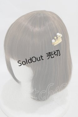 画像1: BABY,THE STARS SHINE BRIGHT / ローズプリンセス ヘアピン  ゴールド H-25-08-18-018-BA-AC-NS-ZH