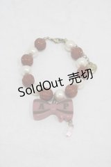 Angelic Pretty / Melty Ribbon Chocolateブレスレット  ピンク H-25-08-18-028-AP-AC-NS-ZH