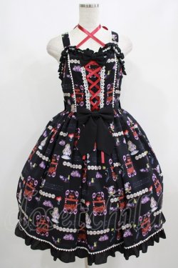画像1: metamorphose / Disney Alice in Wonderlandジャンパースカートセット サイズ1 ブラック H-25-08-19-001-ME-OP-NS-ZH
