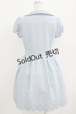 画像3: LODISPOTTO / スカラップワンピース M ブルー H-25-08-19-028-LO-OP-NS-ZH