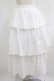 画像1: F&A / ギャザーティアードロングスカート Free OFF WHITE H-25-08-19-032-LO-SK-NS-ZH (1)