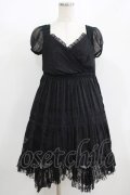 axes femme / イレヘムレースワンピース M ブラック H-25-08-19-037-AX-OP-NS-ZH