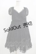 axes femme / イレヘムレースワンピース M ブラック H-25-08-19-037-AX-OP-NS-ZH