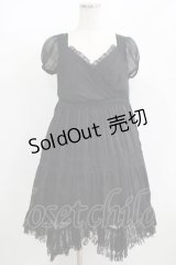 axes femme / イレヘムレースワンピース M ブラック H-25-08-19-037-AX-OP-NS-ZH